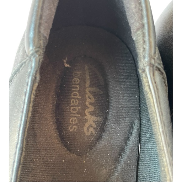 Clarks Ingalls Siene Mary Jane Womens Shoes Black Leather block heel Size 7.5 - Picture 7 of 8